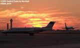 Kederike Pine Island LLCs Lear 45 N426FX sunset corporate aviation stock photo #8470