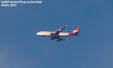 Virgin Atlantic B747-400 airliner aviation stock photo #8627