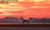 Kederike Pine Island LLCs Lear N426FX sunset corporate aviation stock photo #8479