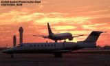 Kederike Pine Island LLCs Lear 45 N426FX sunset corporate aviation stock photo #8469