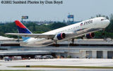 Delta Airlines B767-332 N126DL airline aviation stock photo