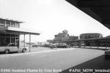 1961 - Chicago Midway Airport terminal, control tower and public roadway