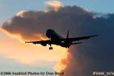 United Airlines Ted A320-232 N472UA sunset airline aviation stock photo #SS06_1676