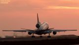 Hawaiian Airlines DC10-30 N140AA (ex N81NA) sunset aviation stock photo