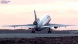 Hawaiian Airlines DC10-10 N153AA (ex N66NA) sunset airliner aviation stock photo