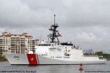 The USCGC BERTHOLF (WMSL 750) departing through Government Cut at Miami Beach, photo #0579