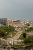 View from my room at Adams Mark, Denver (Civic Ctr park, library, etc.)