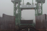 I took a ferry from Bass Harbor to Swans Island, a 40 minute trip. I was one of the few there for the 7 AM trip.