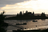 When I got to Deer Isle, I found the Pumpkin Island Lighthouse. Got stuck in a horrendous storm & waited it out in the car.