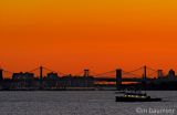 Tug with Red Sky