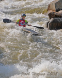 Kayaker at the U.S. National Whitewater Center