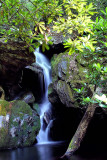 Waterfalls (NO. 6) on No Name Creek in Stone Mountain State Park NC.