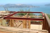Second floor deck steel