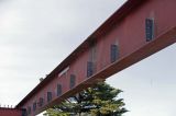 Main beam welded, brackets for ceiling joists