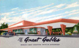Early 1950's - The Great Gables, world's most beautiful drive-in restaurant