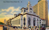 1940s - Gesu Catholic Church, downtown Miami