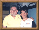 Jeff Levine with Harry Boyle of the Echoes (Baby Blue)