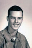 Miami River Rat - Mike Schryer in 1960 as an Air Force recruit