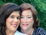 Fran - Frances Cannon, 59, with her 21-year old daughter Kimberly in 2009
