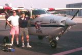 Bruce Moore and Carlos Costa after Brothers to the Rescue Flight