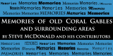 Memories of old Coral Gables by Steve McDonald (commentary - no photos) - click on image to read