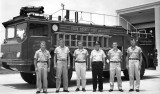 1963 - one of the Dade County Port Authority firefighting crews at MIA