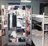 1967 - a typical locker at Group Baltimore's non-rate squad bay