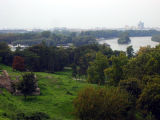 view from kalemegdan castle