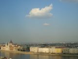 view of the danube and parliament in budapest