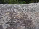 Message left on the ridge