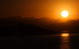 Sunrise over Andes