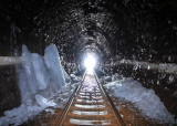 Ice inside Besnicky tunnel, alt. 994m
