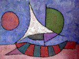 Fat Old Sun - 70x90 - Acrilic on panel - 2006