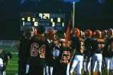 on the sideline