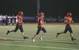 defense leaves the field after forcing a turnover