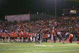 offense runs off the field following touchdown