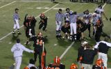 defense celebrating fumble recovery