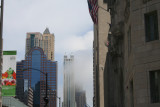 looking down michigan ave