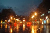 through the windscreen