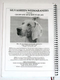 Weimaraner show catalogue - photo