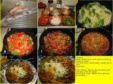 ingredients for calamari-rice