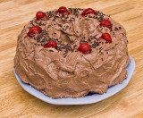 Chocolate Cherry Microwave Cake