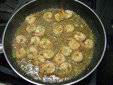 Stir-fried Shrimp with Spicy Orange Sauce