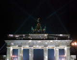 Illuminated Brandenburg Gate