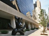 Mythic bull by Pablo Picasso in front of the Solow Building