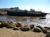 074 Mahatinga (trol) harbour low tide 081028 S. Lithner