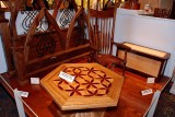 Fine woodworking display