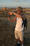 Chris Taking a Photograph Pafos