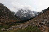 Looking back down from North Fork Cascade