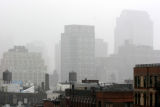 Downtown Manhattan - Morning Fog & Rain